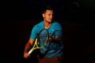 2024 French Open - Kecmanovic gets ready to serve - Day 2